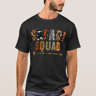 T-shirt Safari Squad Afrique Été Bonjour Vaction été