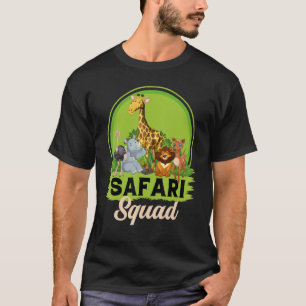 T-shirt Safari Squad Zoo Animaux