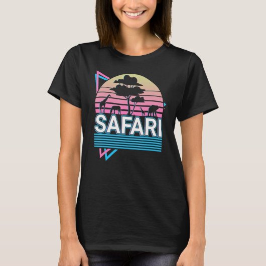 T-shirt Safari Tour Guide Africa 1 (Devant)