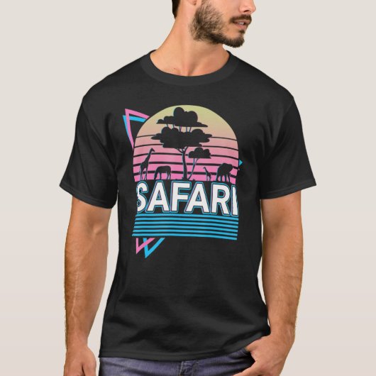 T-shirt Safari Tour Guide Africa 1 (Devant)