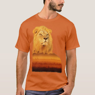 T-shirt Safari Wildlife Art NatureOf Strength Lion