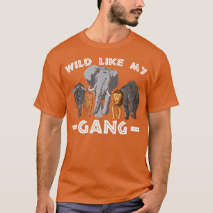 T-shirt Safari Wildlife Lifestyle Amoureux des animaux sau