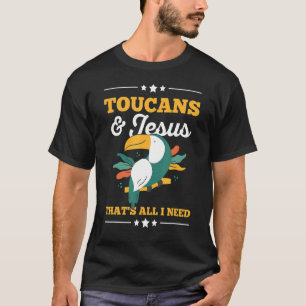 T-shirt Safari Wildlife Toucan Pour Un Oiseau Toucan