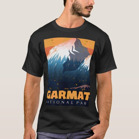 T-shirt Sagarmatha Mountains National Park Everest Nepal T (Devant)