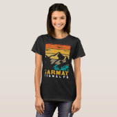 T-shirt Sagarmatha Parc national du Tibet Everest Neige Né (Devant entier)