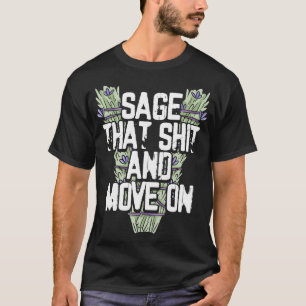 T-shirt Sage Ça Et Continue