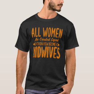 T-shirt Sage-femme infirmière, travailleuse de l'accouchem