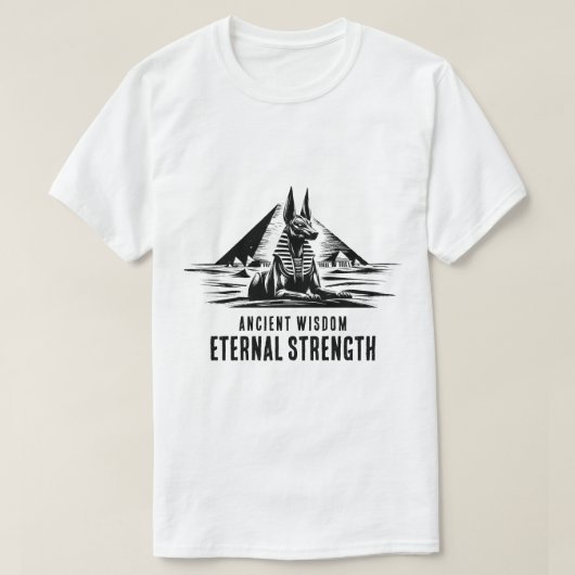 T-shirt Sagesse Ancienne, Force Éternelle (Design devant)