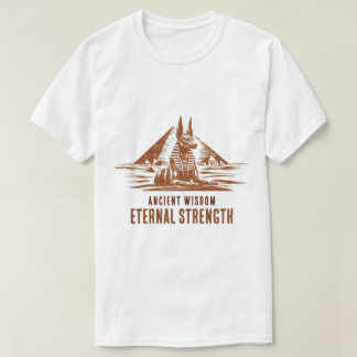 T-shirt Sagesse Ancienne, Force Éternelle - Paillettes Or