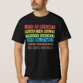 T-shirt Sagesse colorée : Embrassez les leçons vibrantes d (Devant)