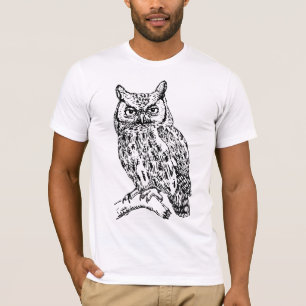 T-shirt Sagesse de l'as - hibou de Bokuto - version de