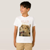 T-shirt Sagesse d'or : Une vision oeil de chien de l'école (Devant entier)