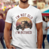 T-shirt Sagesse vintage sur roues