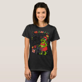 T-shirt Sagging But Still Gagging Funny Christmas Frog Hol (Devant entier)