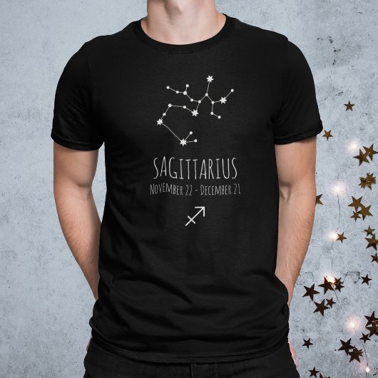 T-shirt Saggitarius | Constellation Zodiaque personnalisée
