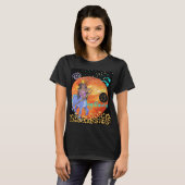 T-shirt Sagittaire Symbole Zodiaque Horoscope Femmes Astro (Devant entier)