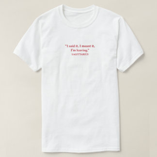 T-shirt Sagittaire Tee Zodiaque Sans Filtre