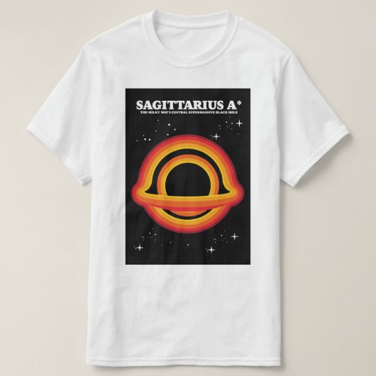 T-shirt Sagittarius A* (Design devant)