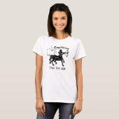 T-shirt Sagittarius Centaur Constellation Texte Anniversai (Devant entier)