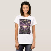 T-shirt Sagittarius "Chasing Horizons" (Devant entier)