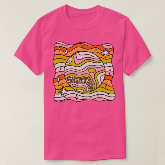 T-shirt Sagittarius Planet (Design devant)