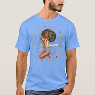 T-shirt Sagittarius Queen Sweet Comme Bonbons Anniversaire