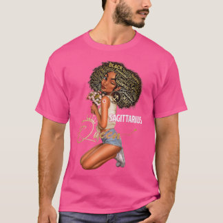 T-shirt Sagittarius Queen Sweet Comme Bonbons Anniversaire