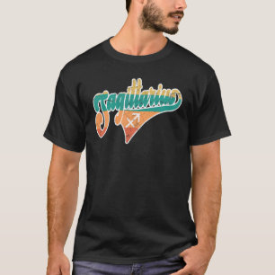 T-shirt Sagittarius Retro Zodiac, astrologie, horoscope, S