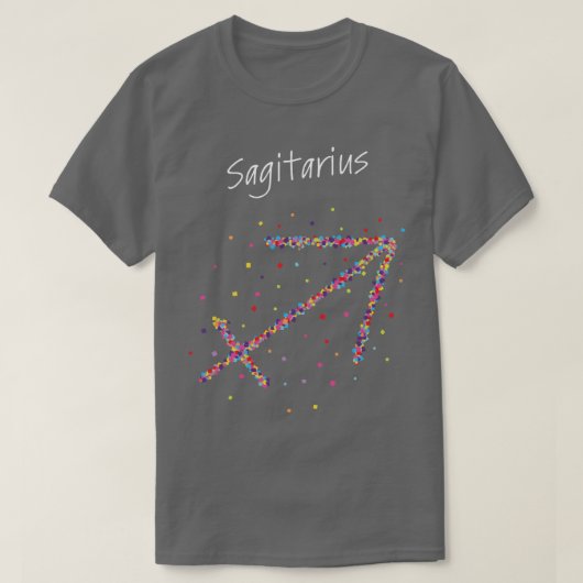 T-shirt Sagittarius Sagitarius Zodiac ASTRO (Design devant)