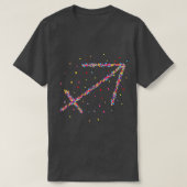 T-shirt Sagittarius Sagitarius Zodiac ASTRO 1 (Design devant)