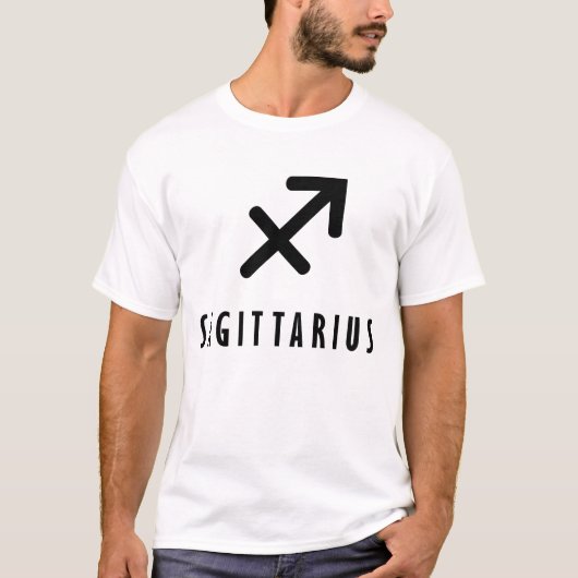 T-shirt Sagittarius zodiaque (Devant)