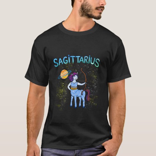 T-shirt Sagittarius zodiaque constellation (Devant)