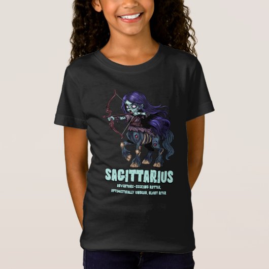 T-Shirt Sagittarius Zombie (Devant)
