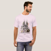 T-shirt Sagrada Familia (Devant entier)