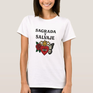 T-shirt Sagrada y Salvaje | Indomable Women’s Empowerment