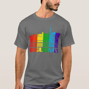 T-shirt Saguenay Pride Saguenay Gay Gay Cadeau LGBT Gay Su