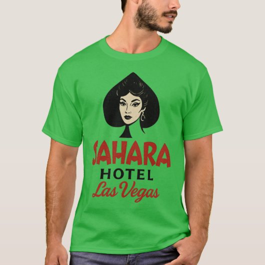 T-shirt Sahara Hotel Las Vegas (Devant)