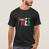 T-shirt Sahara occidental libre (Devant)