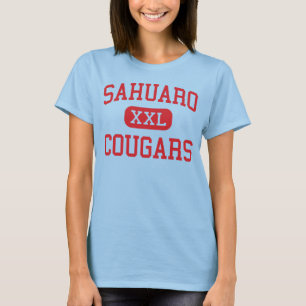 T-shirt Sahuaro - pumas - lycée - Tucson Arizona