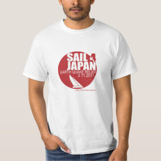 T-shirt Sail4Japan + 寄付 $10 pour les hommes