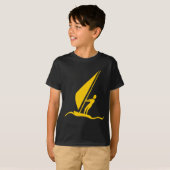 T-shirt Sailboarding - Ambre (Devant entier)