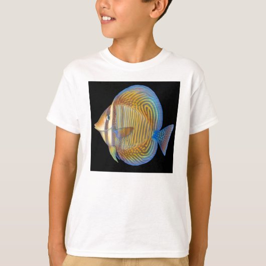 T-shirt Sailfin Tang Kids Ringer (Devant)