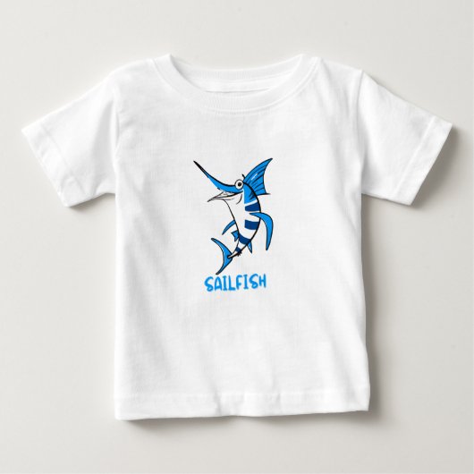 T-shirt Sailfish pour enfants (Devant)