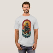 T-shirt Sailor Jerry & Ed Hardy Conception De Tatouage Ins (Devant entier)