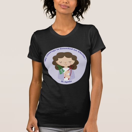 T-shirt Saint Agatha (Devant)
