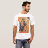 T-shirt Saint André l'apôtre Icône orthodoxe (Devant entier)