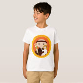 T-shirt Saint Antoine de Padoue (Devant entier)