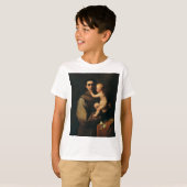 T-shirt Saint Antoine de Padoue par Luca Giordano (Devant entier)