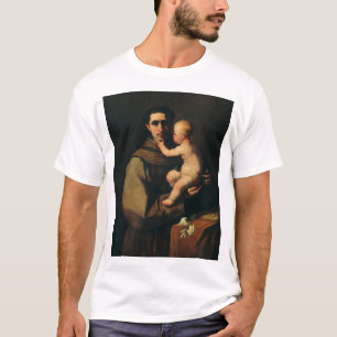 T-shirt Saint Antoine de Padoue par Luca Giordano