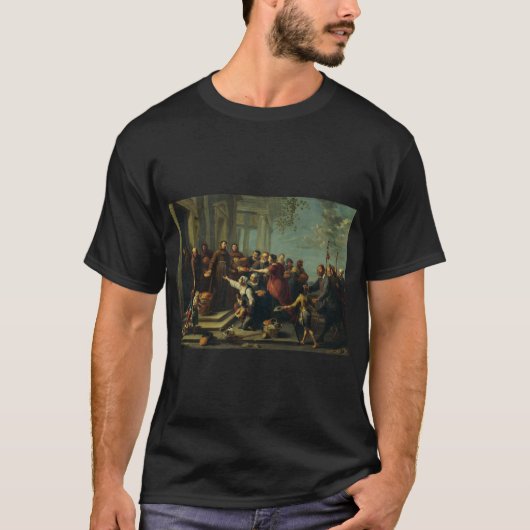 T-shirt Saint Antoine de Padoue par Willem van Herp (Devant)